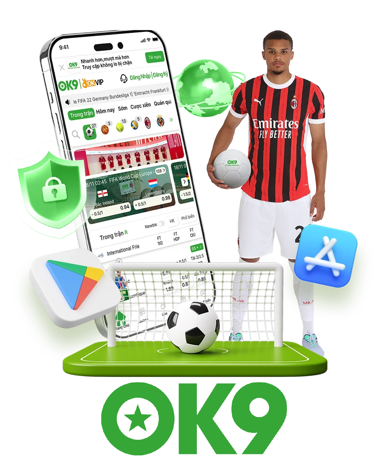 Ứng dụng và dịch vụ di động Ok9